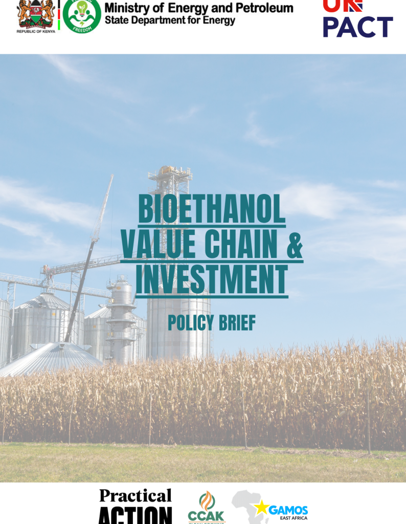 Bioethanol Value Chain & Investment Policy Brief