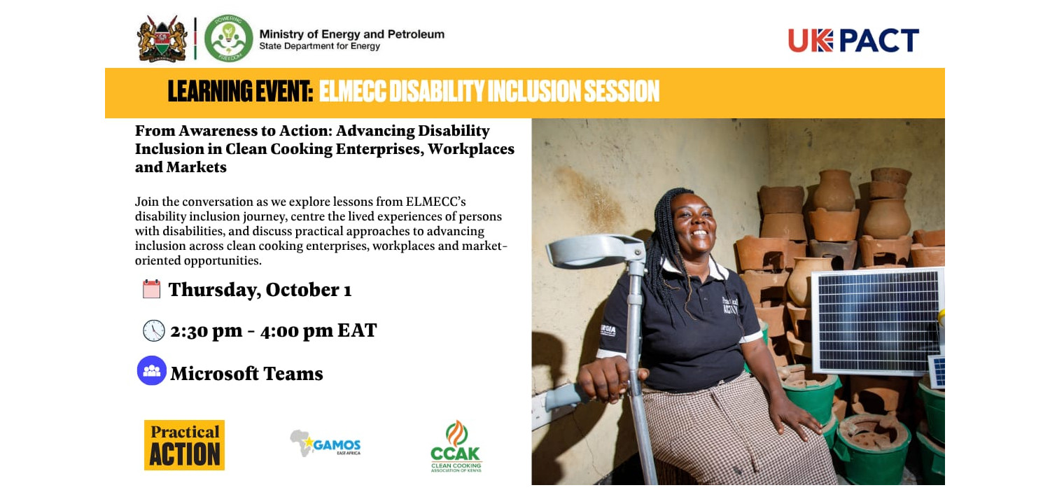 LEARNING EVENT: ELMECC DISABILITY INCLUSION SESSION